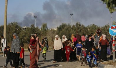 İsrail ordusu Gazze’deki Filistinlilerden bölgeyi terk etmelerini talep etti