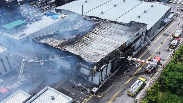 Güney Kore’deki fabrika yangınında ihlal iddiasıyla 3 kişi tutuklandı