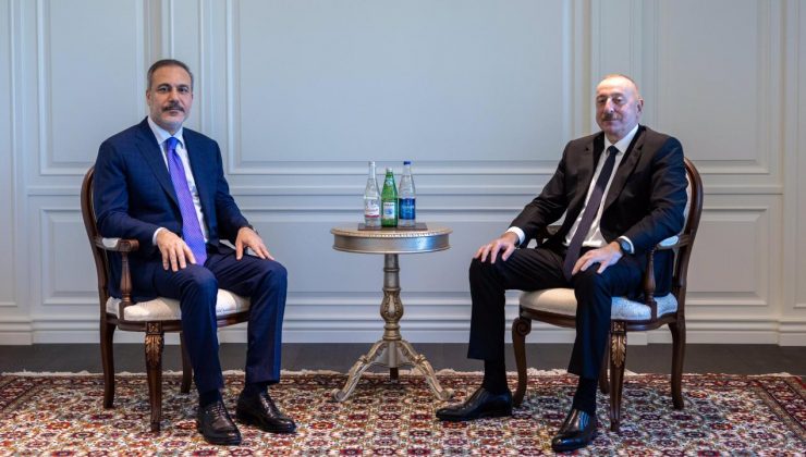 Aliyev ve Fidan, Ermenistan ile ilişkileri masaya yatırdı