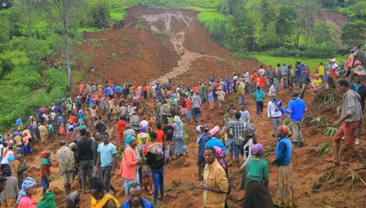 Etiyopya’daki Heyelan Felaketi: Ölü Sayısı 146’ya Yükseldi