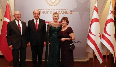 KKTC Cumhurbaşkanı Tatar, bir resepsiyon düzenledi