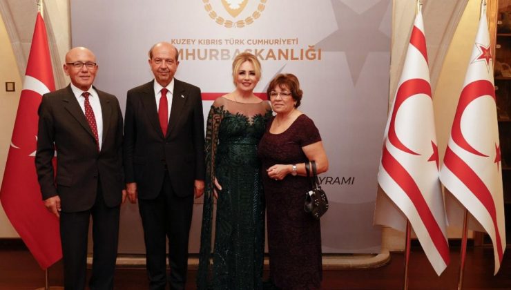 KKTC Cumhurbaşkanı Tatar, bir resepsiyon düzenledi