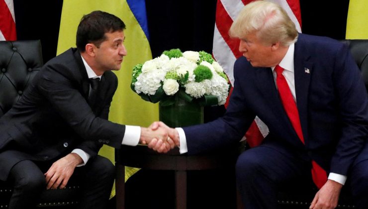 Ukrayna Devlet Başkanı Zelenskiy ve ABD Başkanı Trump Arasında Telefon Görüşmesi Gerçekleşti