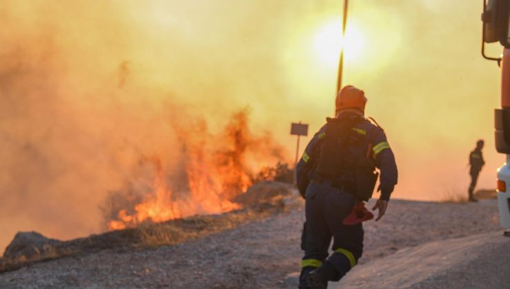 Yunanistan’da son 24 saatte çıkan 48 orman yangınının 47’si kontrol altına alındı