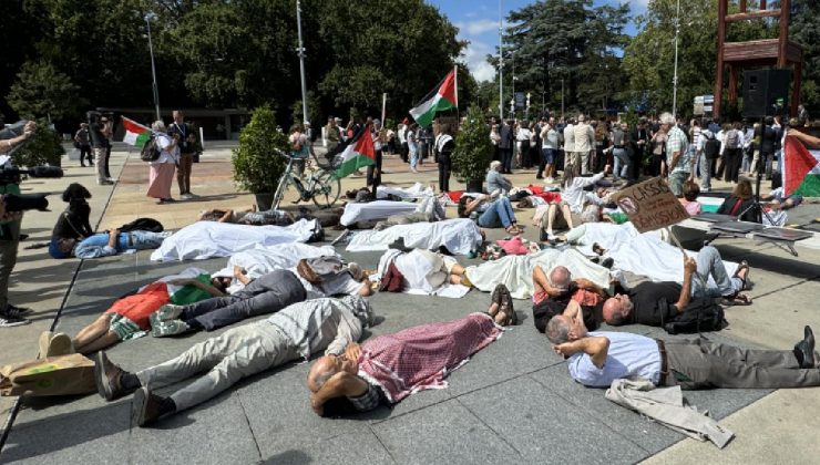 İsviçre Dışişleri Bakanı, İsrail’in Yanındaki Pozisyonu Nedeniyle Protesto Edildi