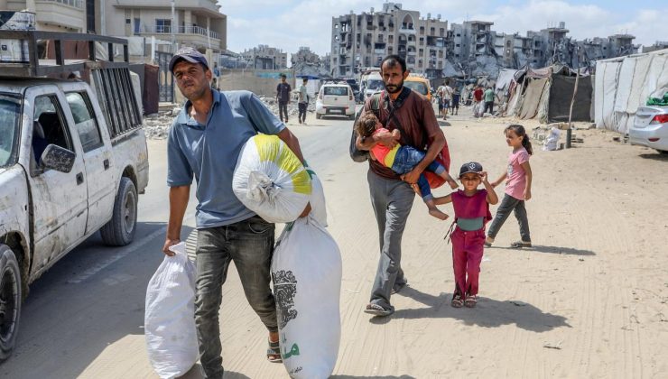 UNRWA: İsrail’in tahliye kararı nedeniyle 75 binden fazla Filistinli zorla göç etti